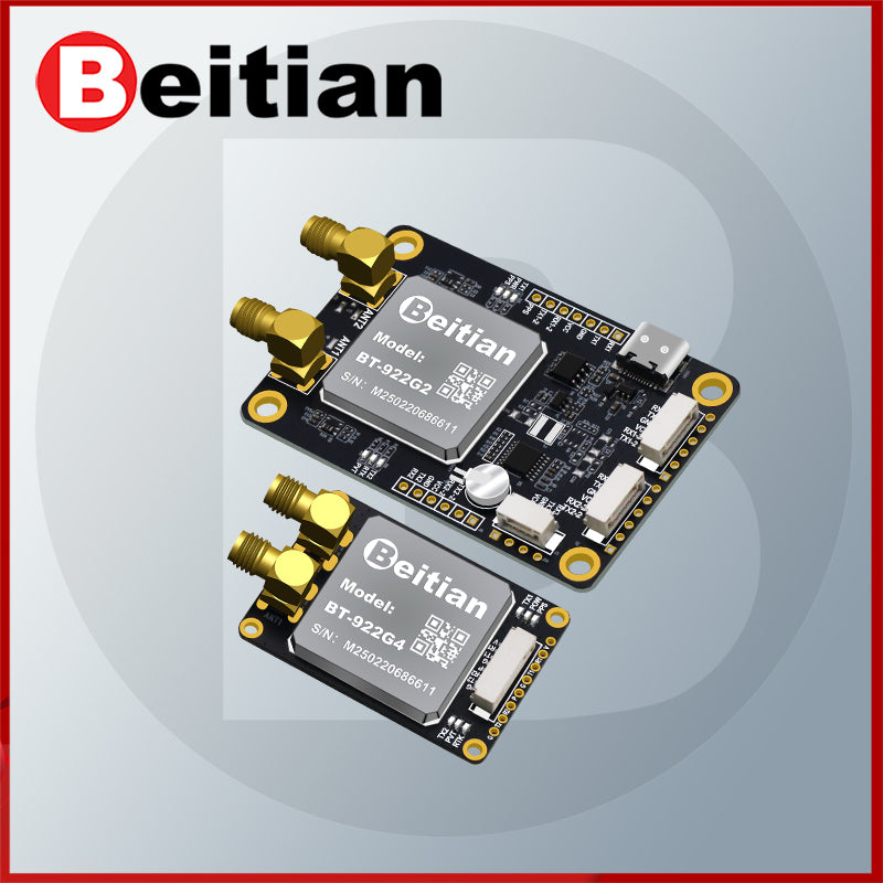 Beitian Sino K922 high-precision GNSS module RTK positioning and orientation board for drone driving test BT-922G1 Beitian Sino K922 high-precision GNSS module RTK positioning and orientation board for drone driving test BT-922G1
